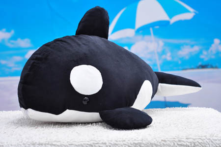 Whale cushions