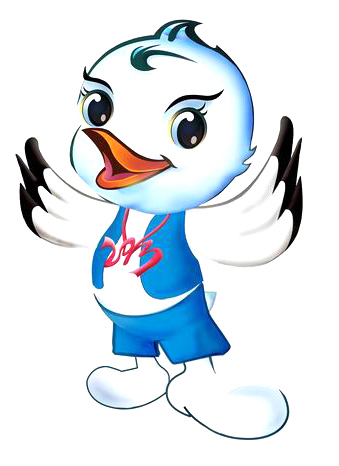 The mascot of Jinzhou World Expo